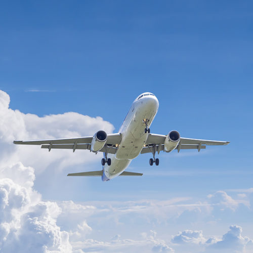 Airplane flying - Allyn Media