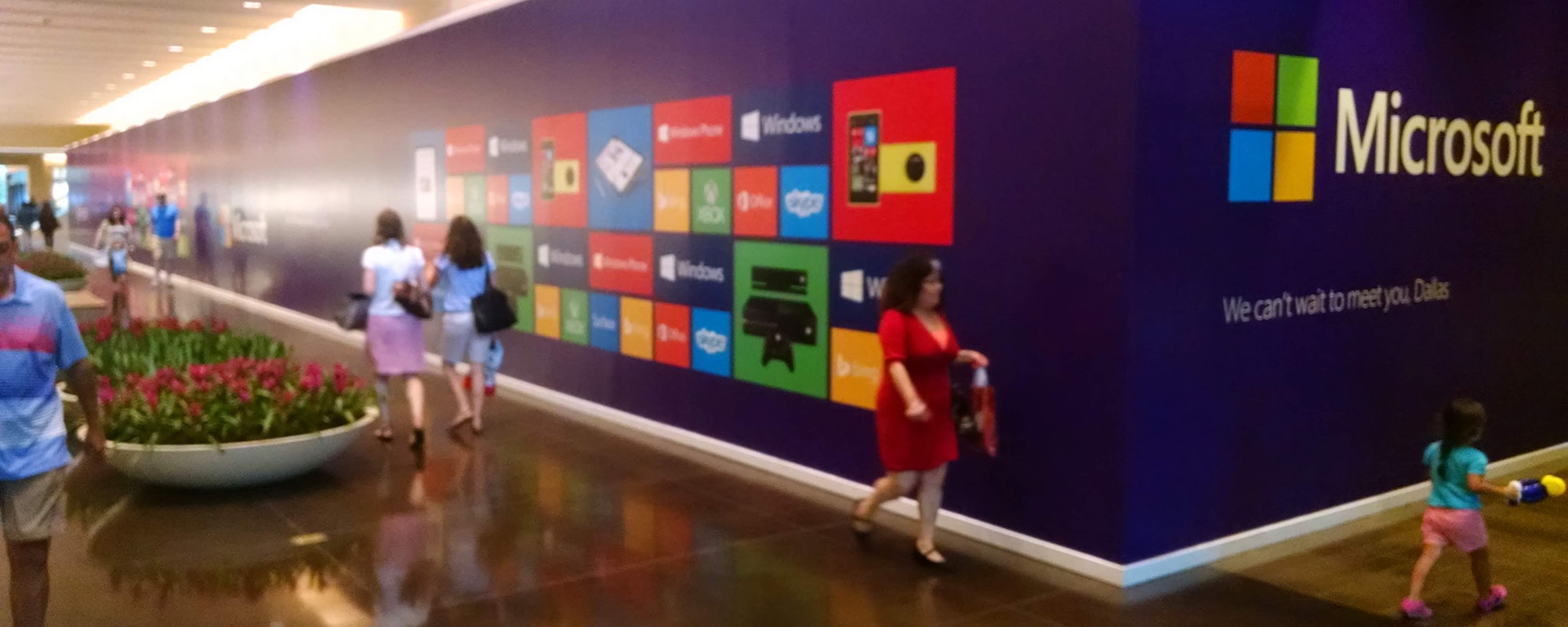 Microsoft grand opening, Allyn Media