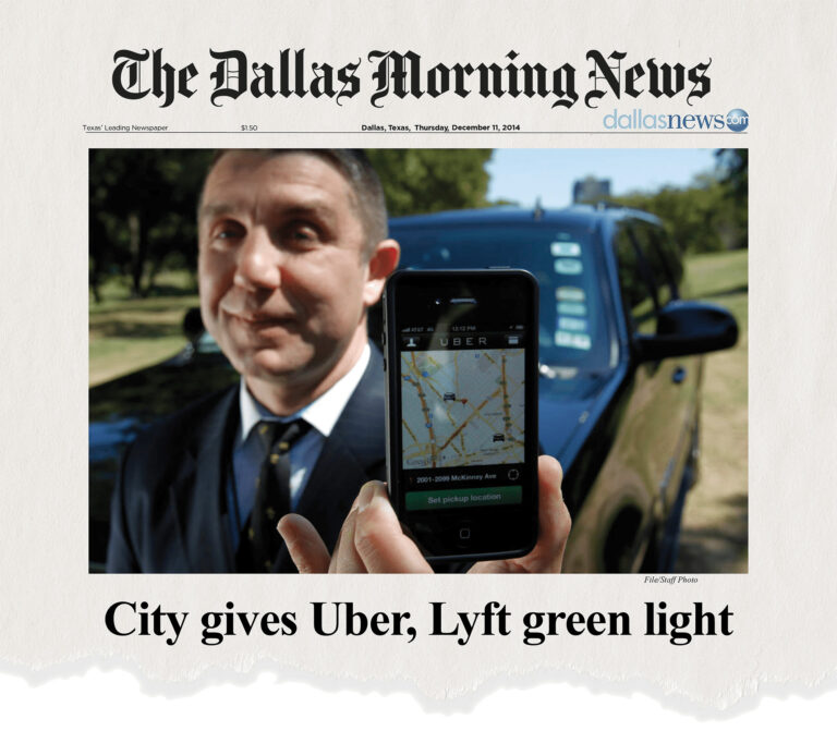 uber in dallas how does it work